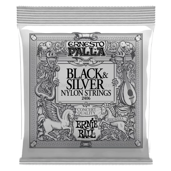 Klasszikus gitárhúr Ernie Ball back & silver