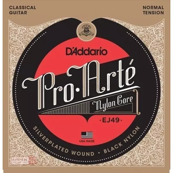 Klasszikusgitár húrkészlet D'addario Black nylon