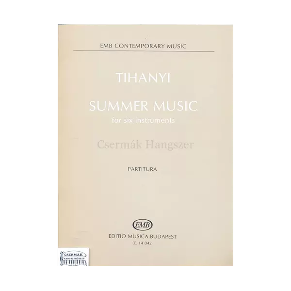 SUMMER MUSIC FOR SIX INSTRUMENTS.PARTITURA