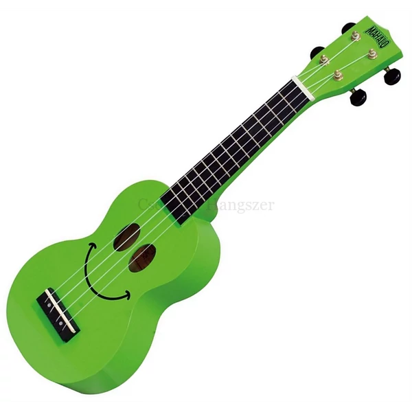 Ukulele zöld, mosolygós