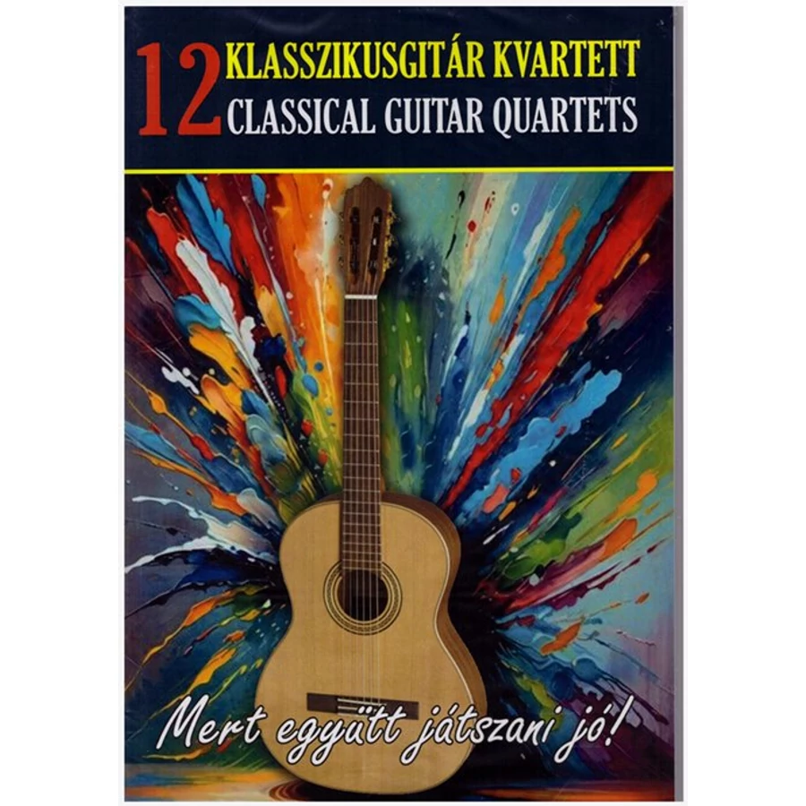 12 klasszikusgitár kvartett