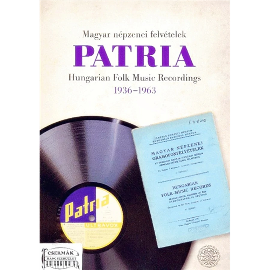 PÁTRIA MAGYAR NÉPRAJZI FELVÉTELEK1936-1963 DVD-ROM MELLÉKLETTEL