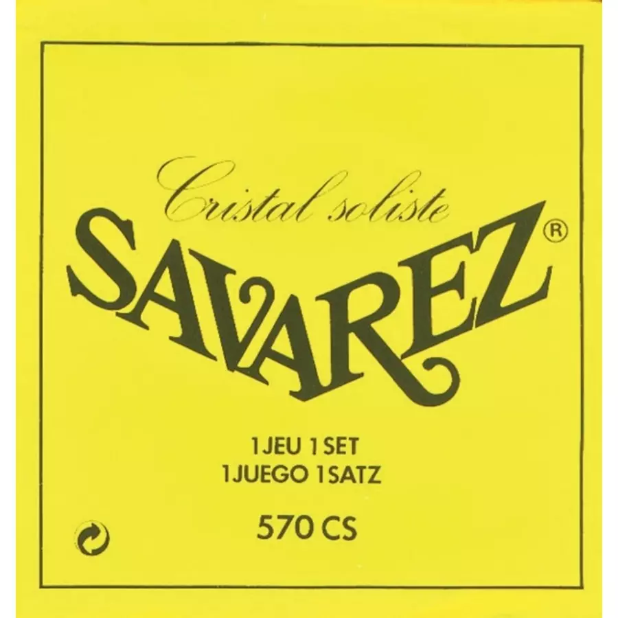 Klasszikusgitár húrkészlet Savarez Cristal Soliste 570CS