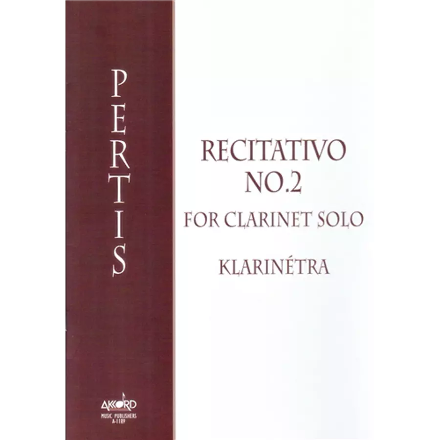 RECITATIVO NO.2. KLARINÉTRA