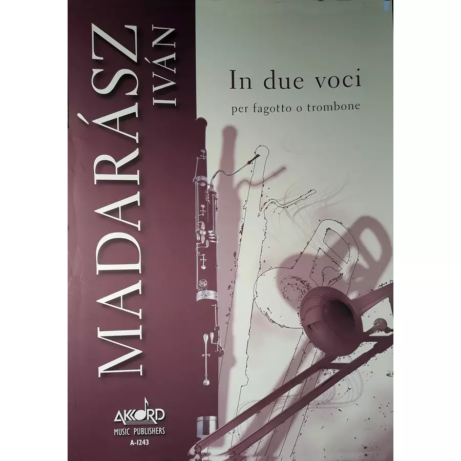 Madarász, In due voci per fagotto o trombone