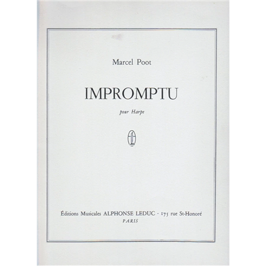 IMPROMTU  POUR HARPE