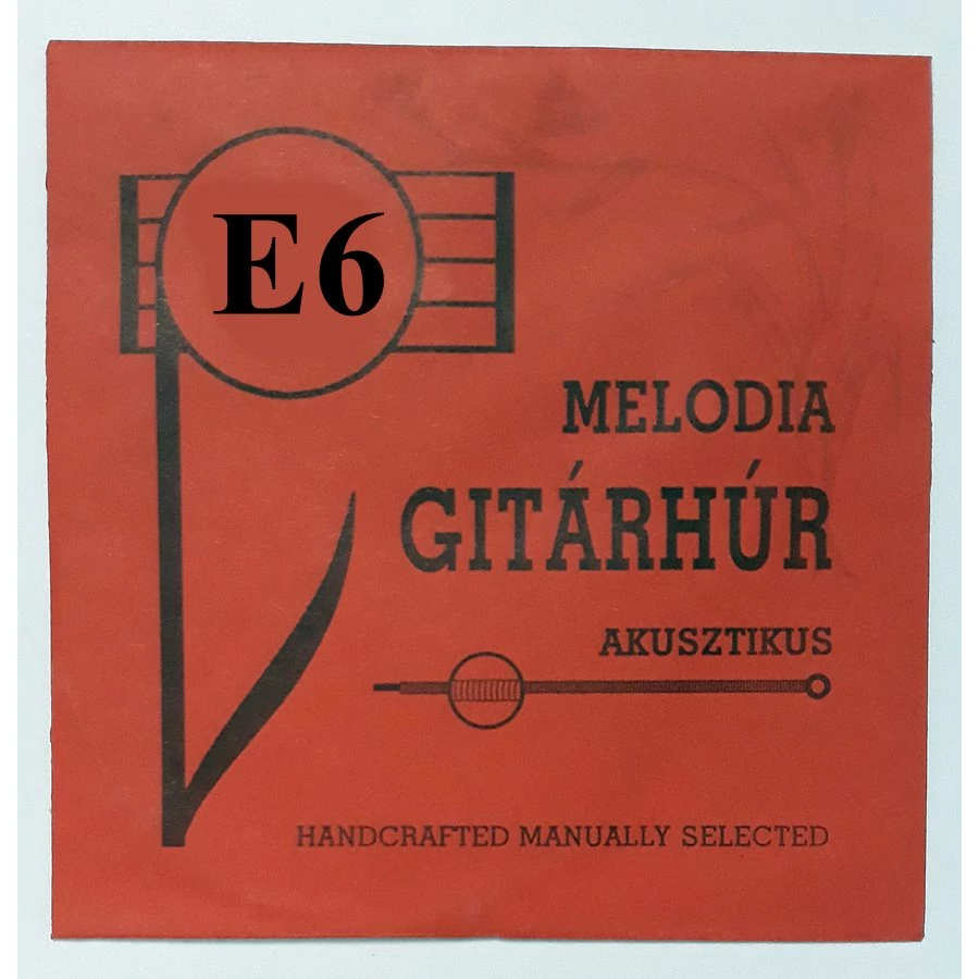 Melodia gitárhúr E 6 dupla fonatos