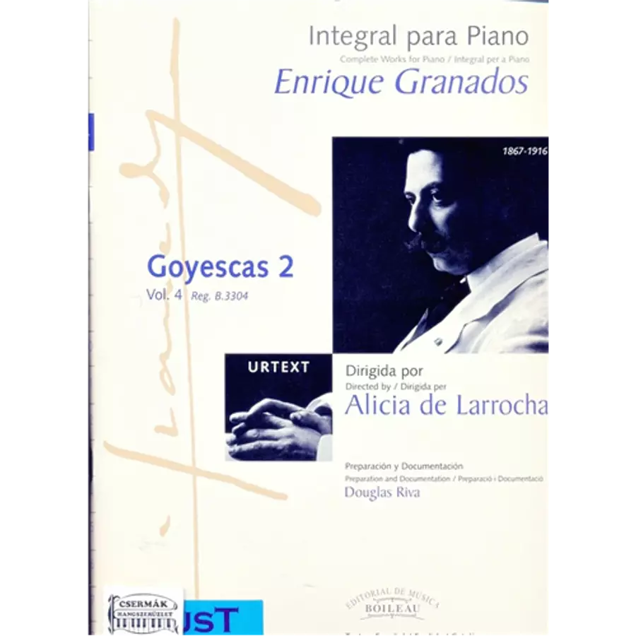 GOYESCAS 2. VOL.4. PIANO SOLO