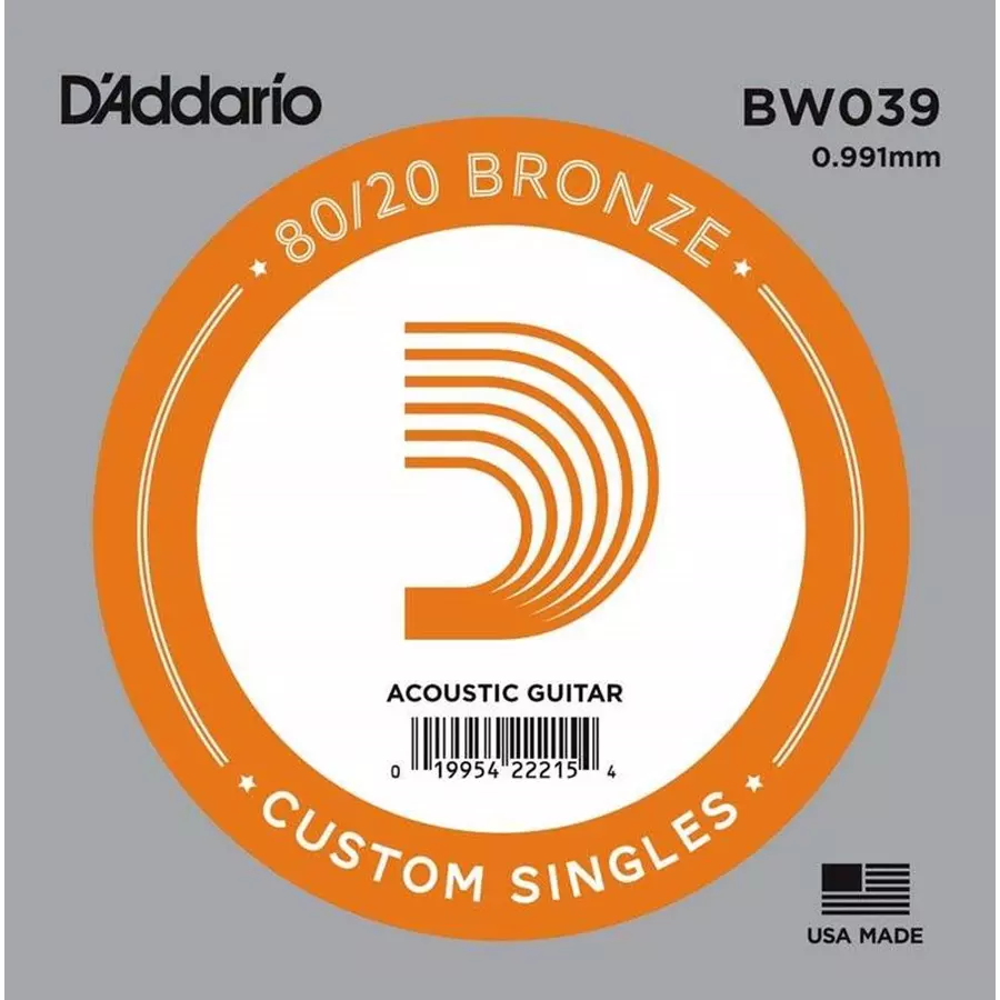 Akusztikusgitár húr darab D'Addario BW039 