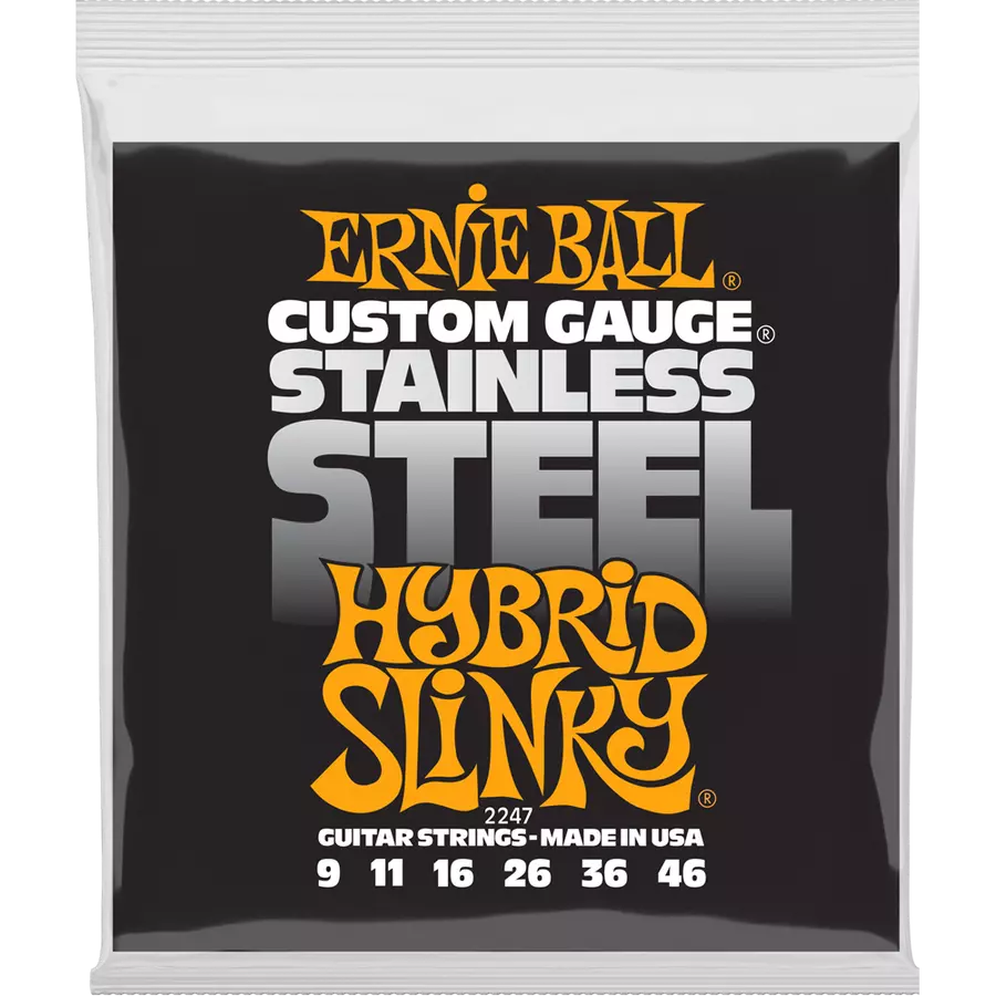 Elektromos gitárhúrkészlet Ernie Ball  Hybrid Slinky 9-46