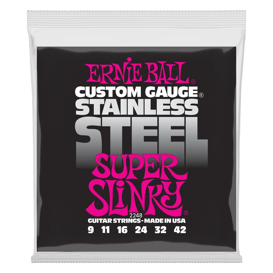 Elektromos gitárhúrkészlet Ernie Ball   Superr Slinky 9-42