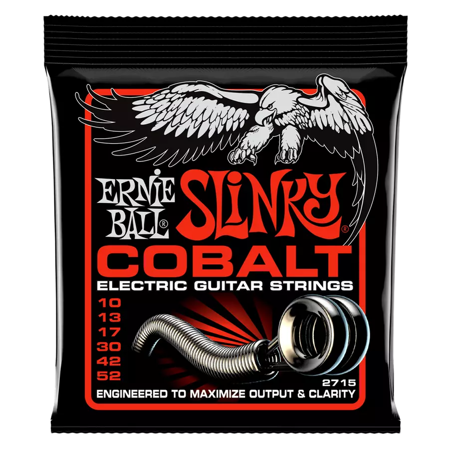 Elektromosgitár húrkészlet, Ernie Ball cobalt skinny top heavy bottom slinky 10-52