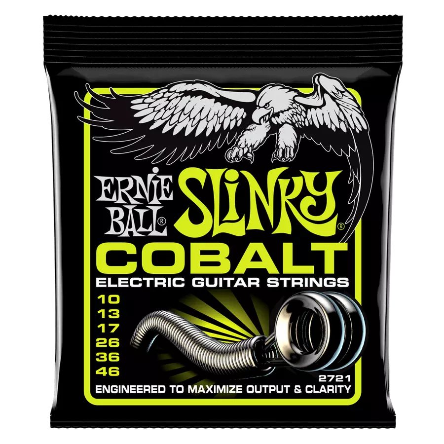 Elektromos gitárhúr Ernie Ball cobalt regular slinky 10-46