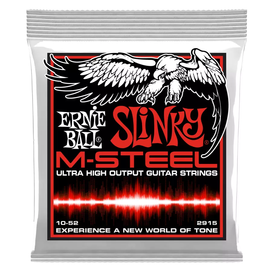 Elektromos gitárhúr Ernie Ball m-steel skinny top heavy bottom slinky 10-52