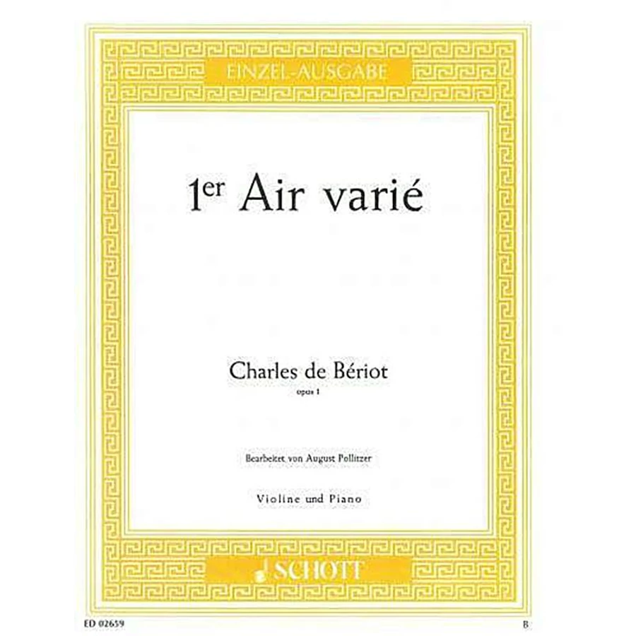 Bériot, Air Varié Opus 1.