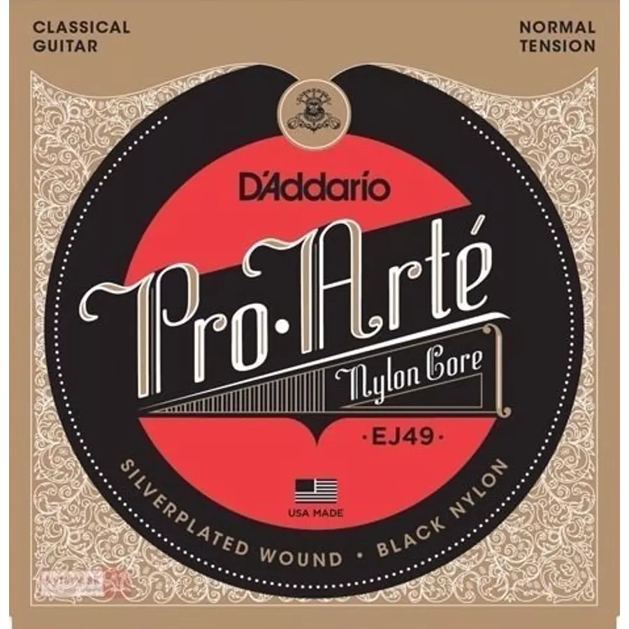 Klasszikusgitár húrkészlet D'addario Black nylon