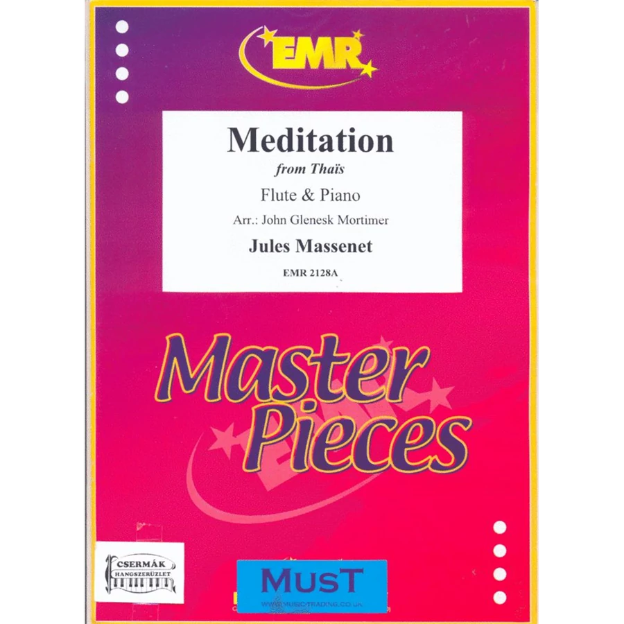 MEDITATION  FROM THAIS  FLUTE & PIANO  ARR.:JOHN GLENESK MORTIMER