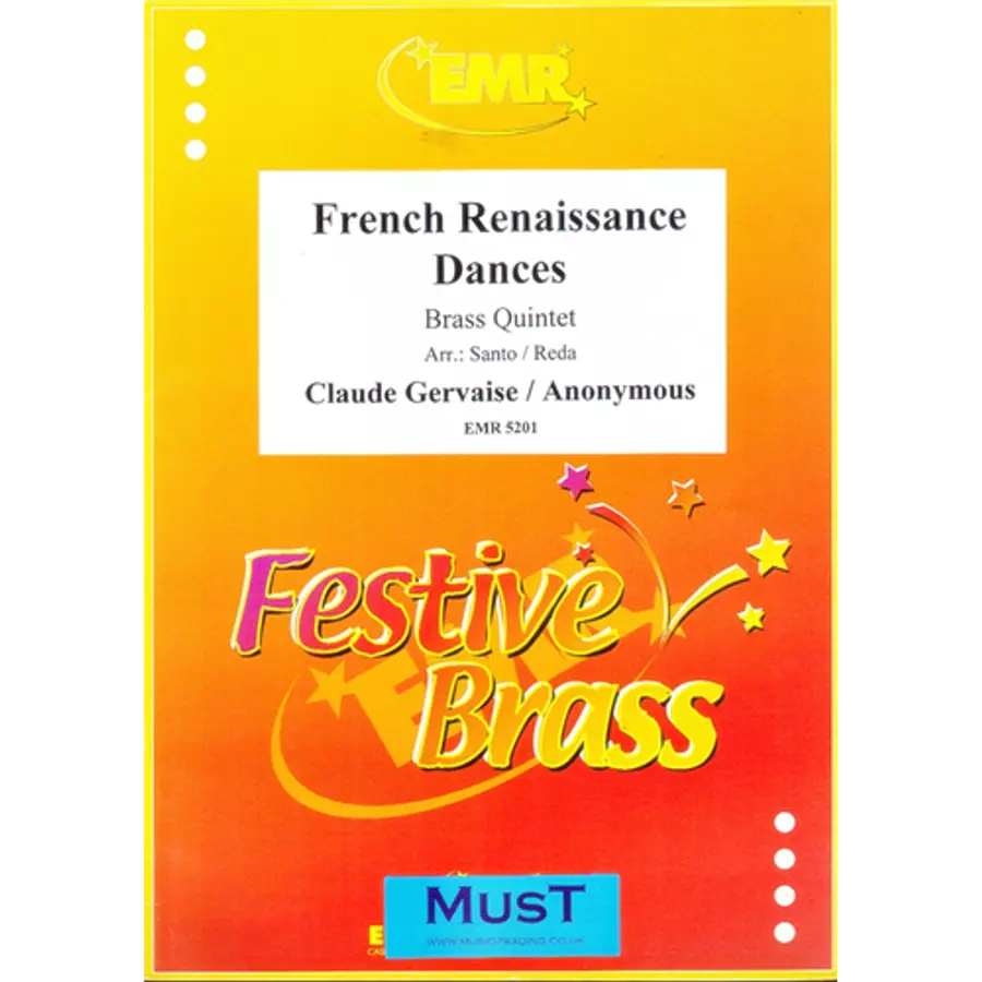 FRENCH RENAISSANCE DANCES    BRASSQUINTET