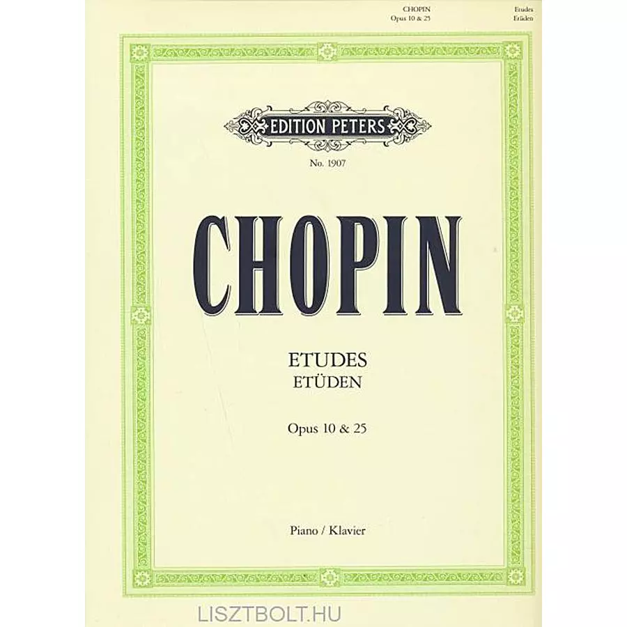 Chopin, Etüden