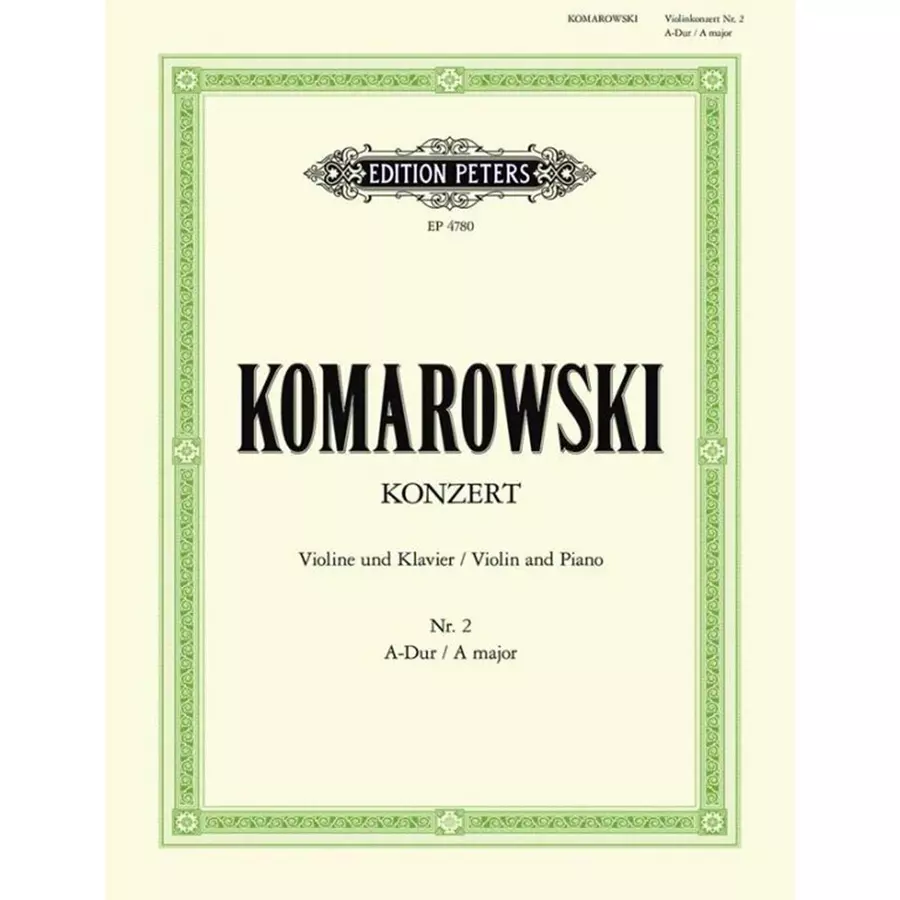 Komarowski, Anatoli, Konzert Nr.2 A-Dur