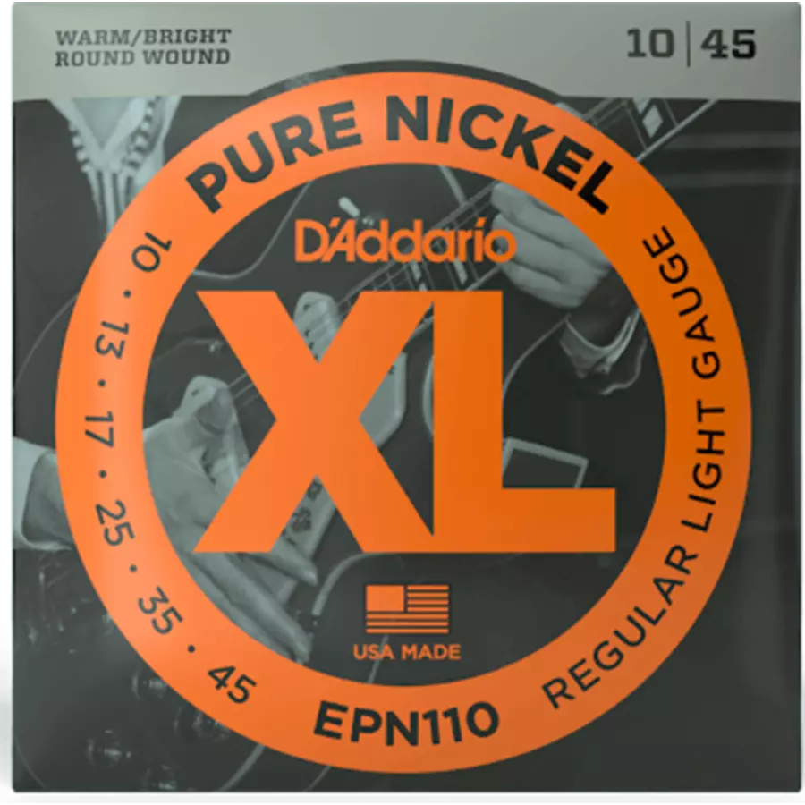 Elektromosgitár húrkészlet D'addario Regular Light, XL 10-45