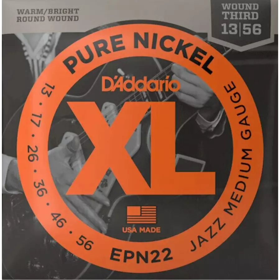 Elektromosgitár húrkészlet D'addario 13-56