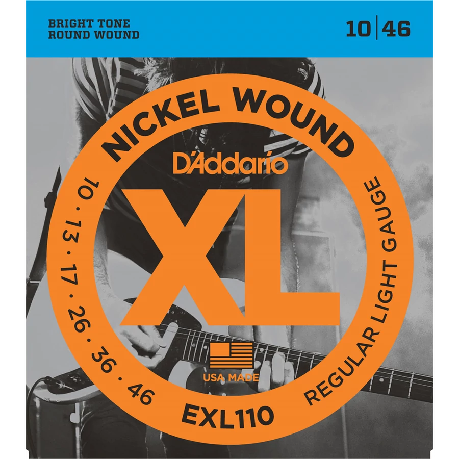 Elektromosgitár húrkészlet D'addario 10-46 EXL110