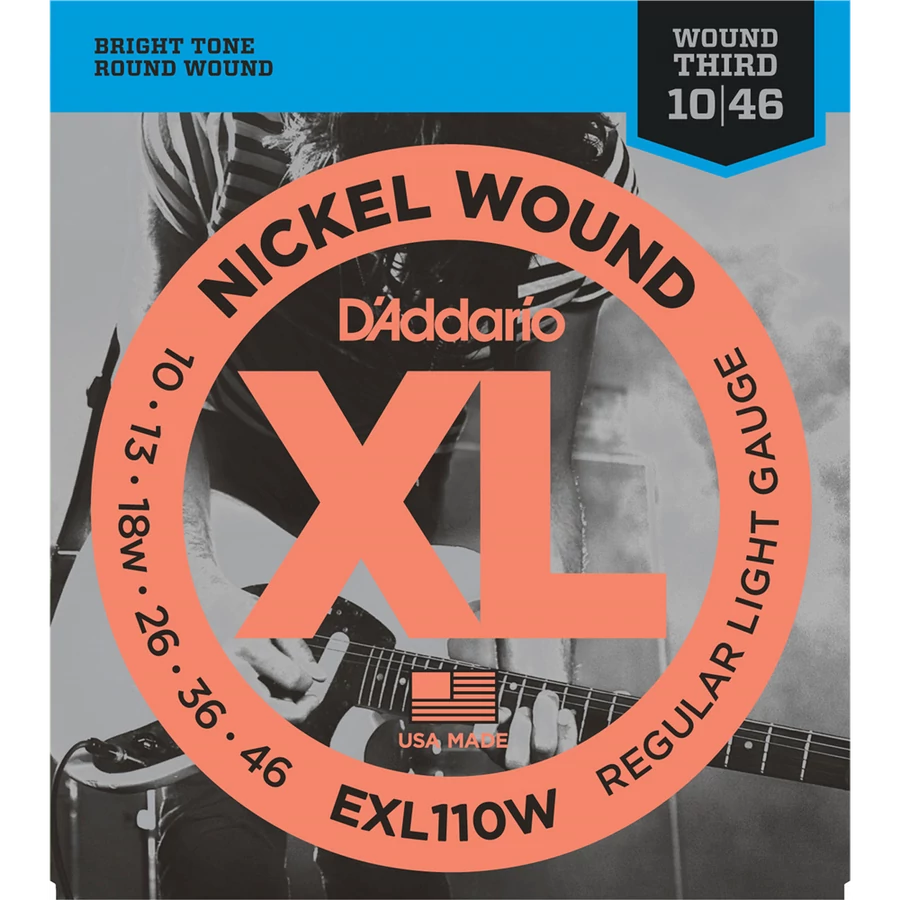 Elektromos gitárhúrkészlet D'Addario 10-46