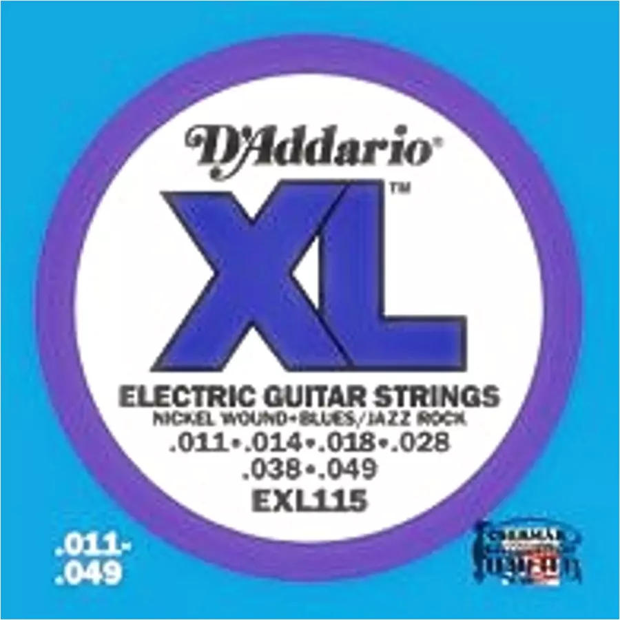 Elektromos gitárhúrkészlet D'addario 11-49