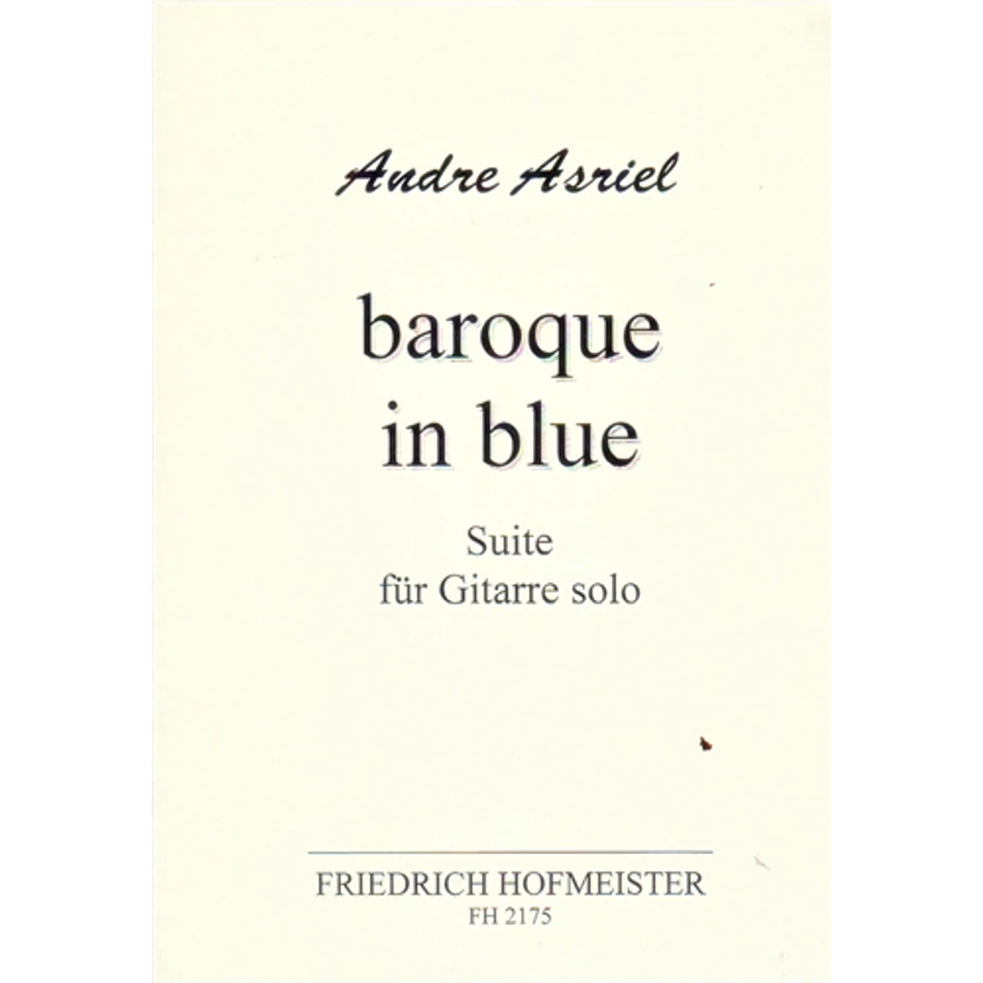 BAROQUE IN BLUE SUITE FÜR GITARRESOLO