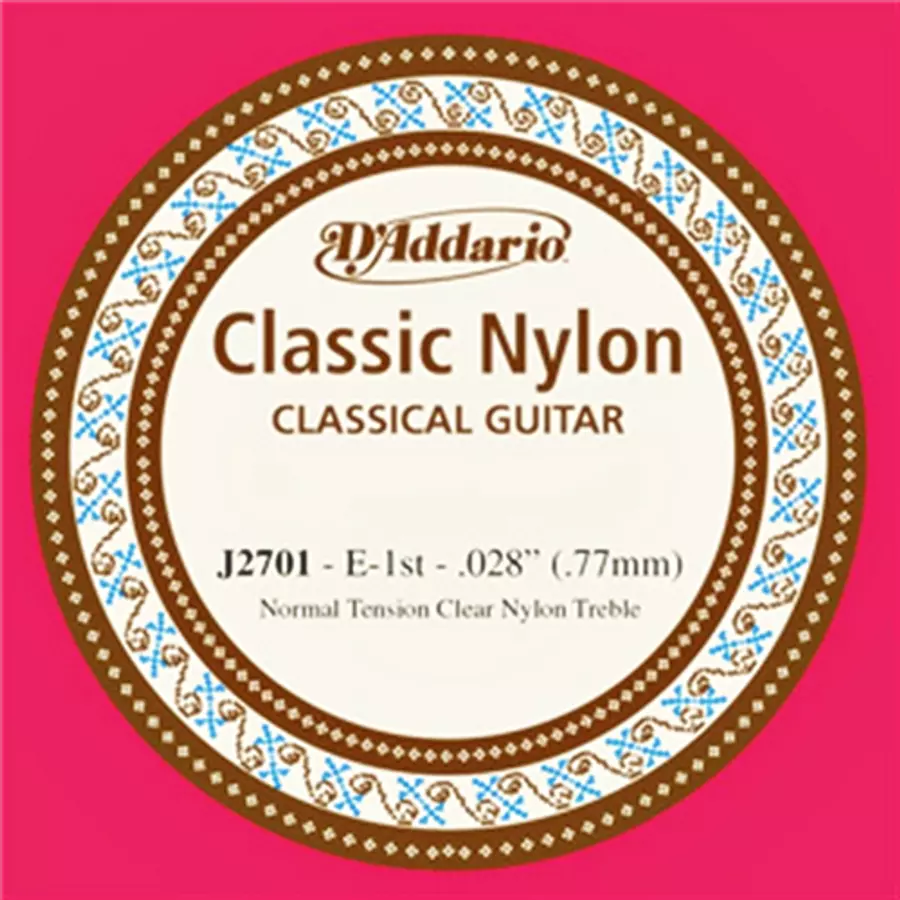 Klasszikusgitár húr darab D'Addario  E1 nylon J2701  