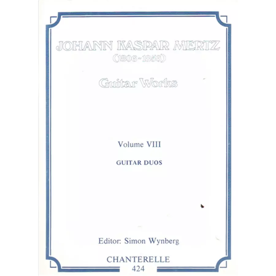 GUITAR WORKS VIII. GUITAR DUOS