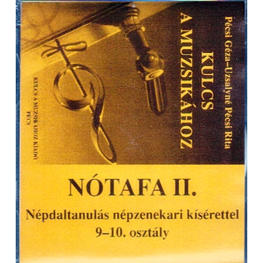 NÓTAFA II. CD NÉPDALTANULÁS NÉPZENEKARI KÍSÉRETTEL 9-10. OSZTÁLY