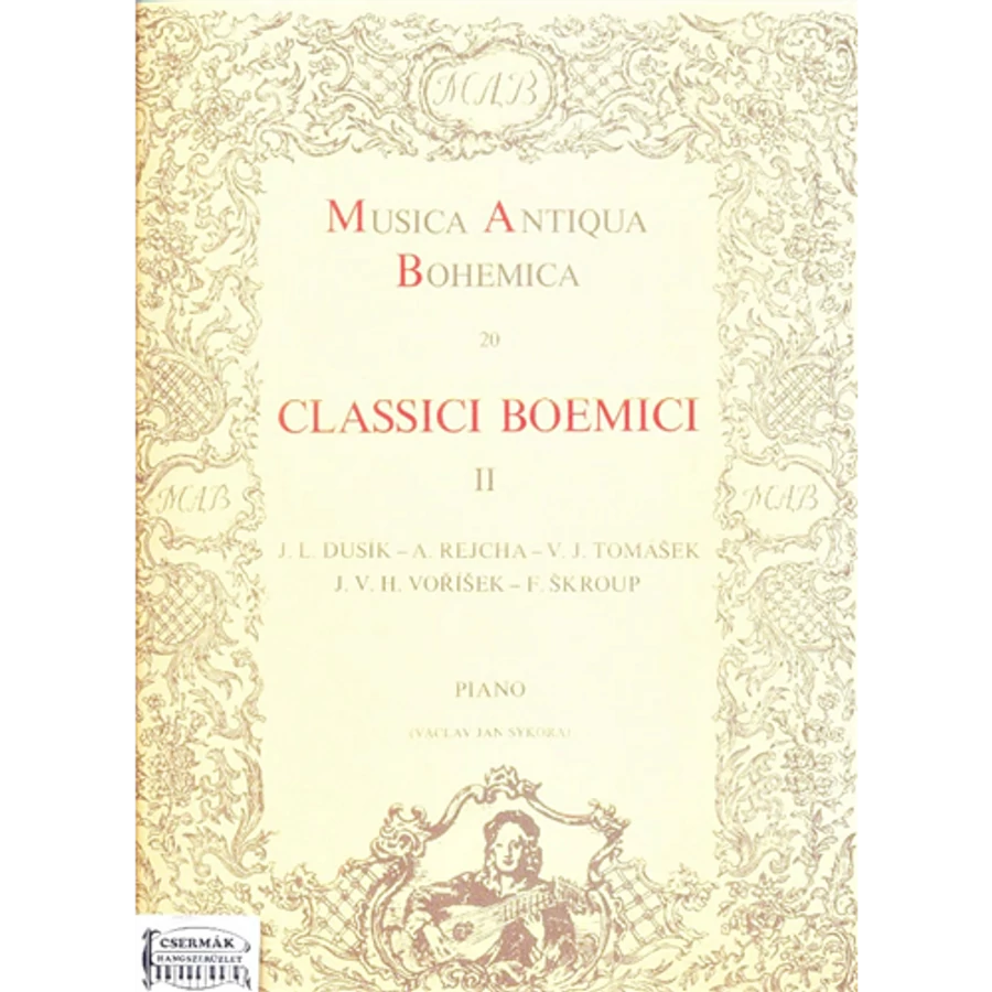 CLASSICI BOEMICI II.MUSICA ANTIQUABOHEMICA 20. PIANO