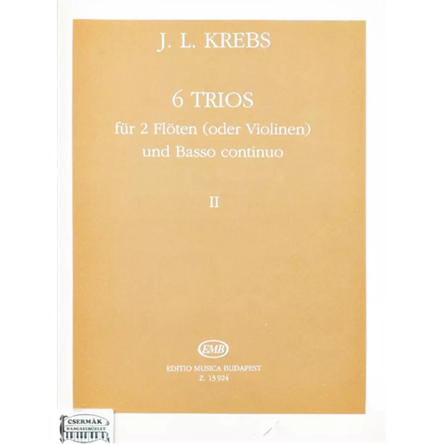 6 TRIÓ II.KÉT FUVOLÁRA (Vonós