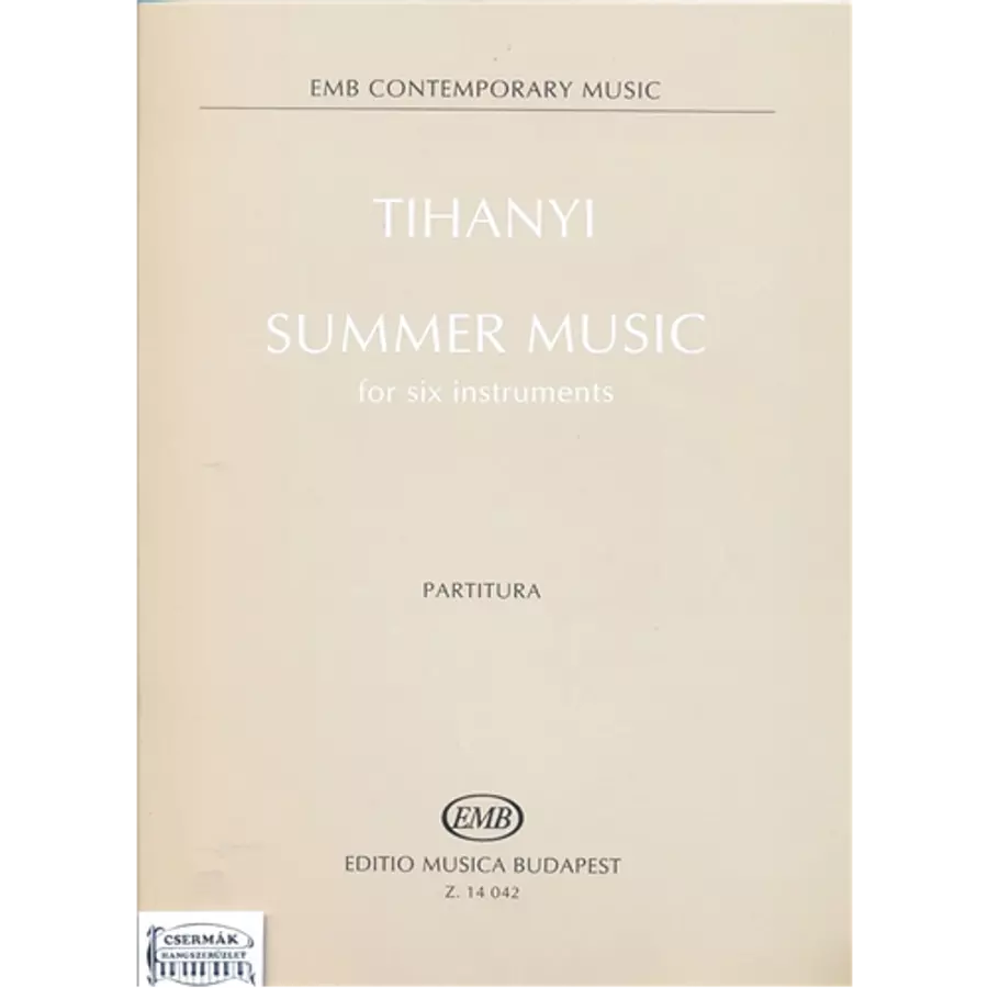 SUMMER MUSIC FOR SIX INSTRUMENTS.PARTITURA