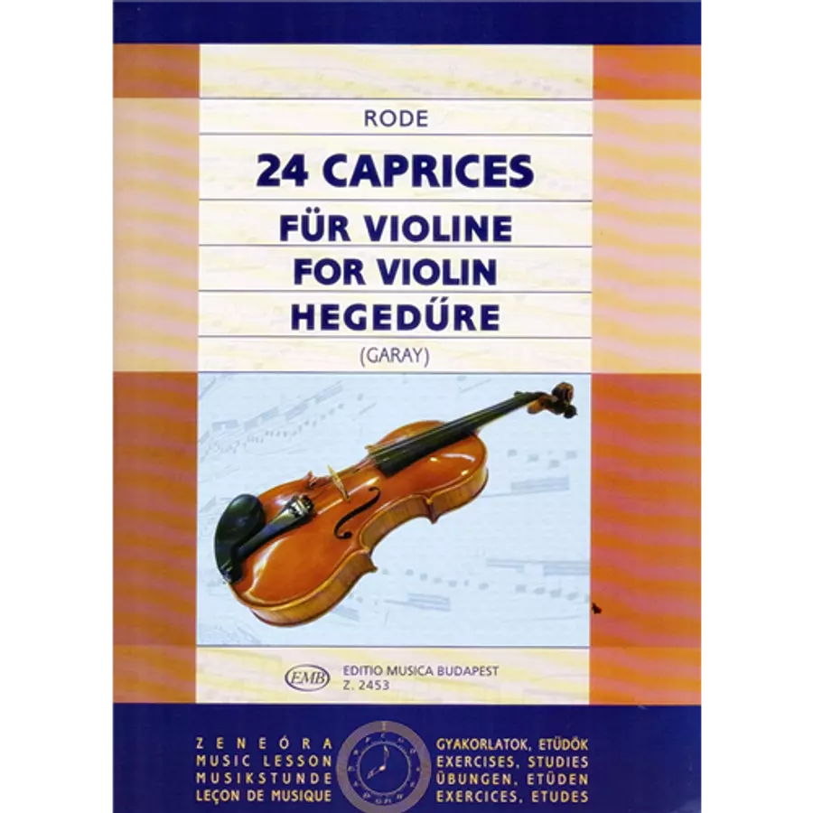 Rode, 24 Caprices For Violin