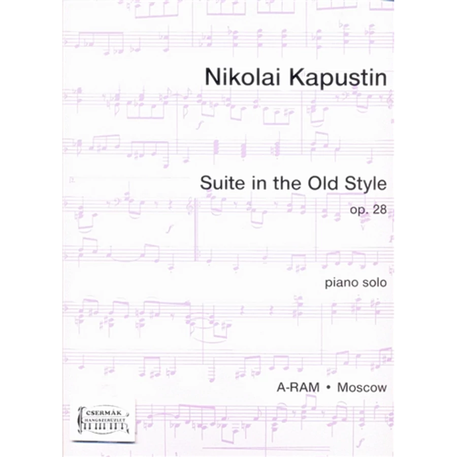 SUITE IN THE OLD STYLE OP.28.PIANOSOLO