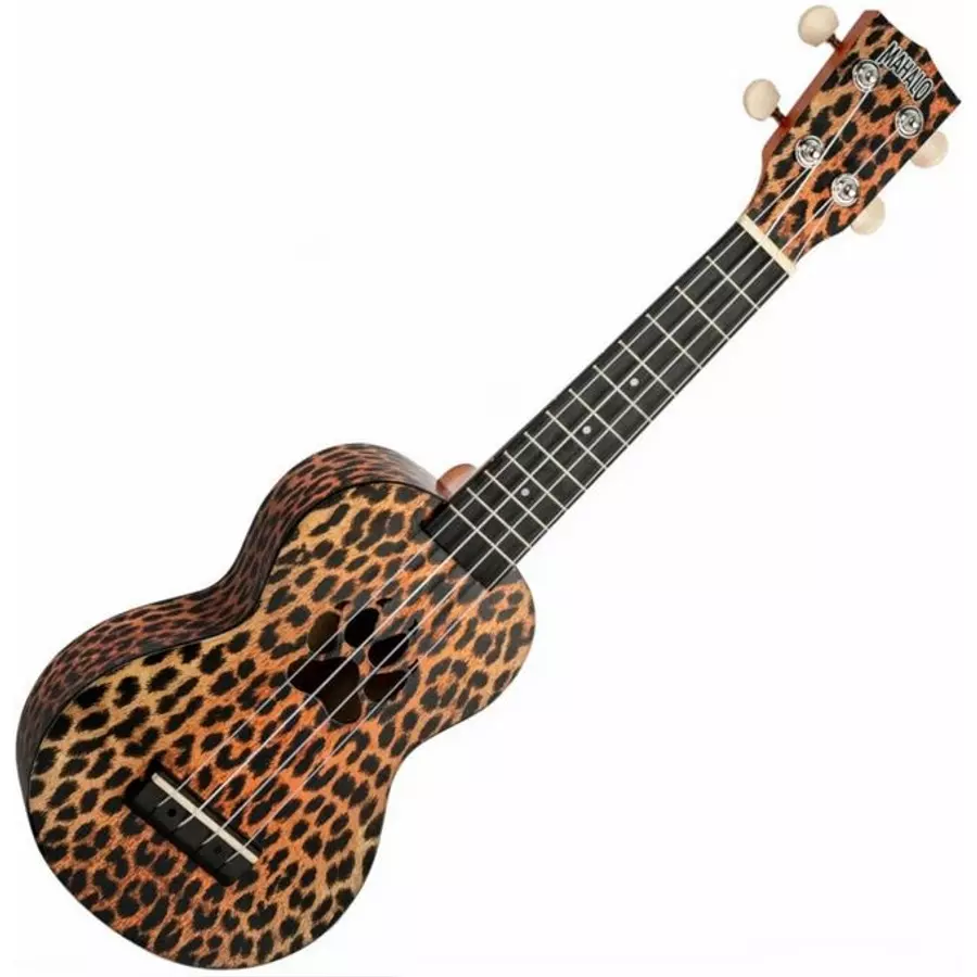 Ukulele szoprán, Mahalo, leopárd mintás