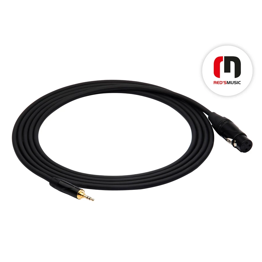 Mikrofonkábel XLR F - jack sztereo 6.3 Standard Mic 3m