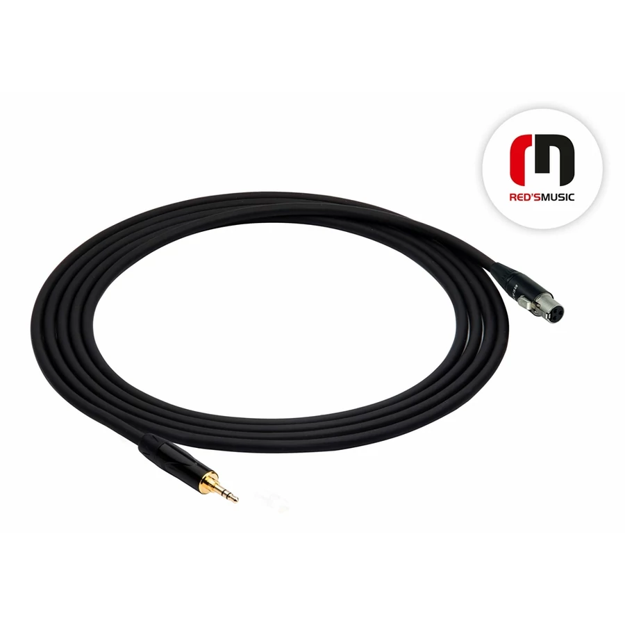 Mikrofonkábel Mini XLR F-JACK Sztereó 3.5, Standard Mic 3m