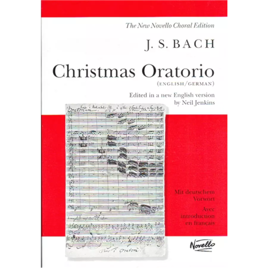 CHRISTMAS ORATORIO  (ENGLISH/GERMANVOCAL SCORE