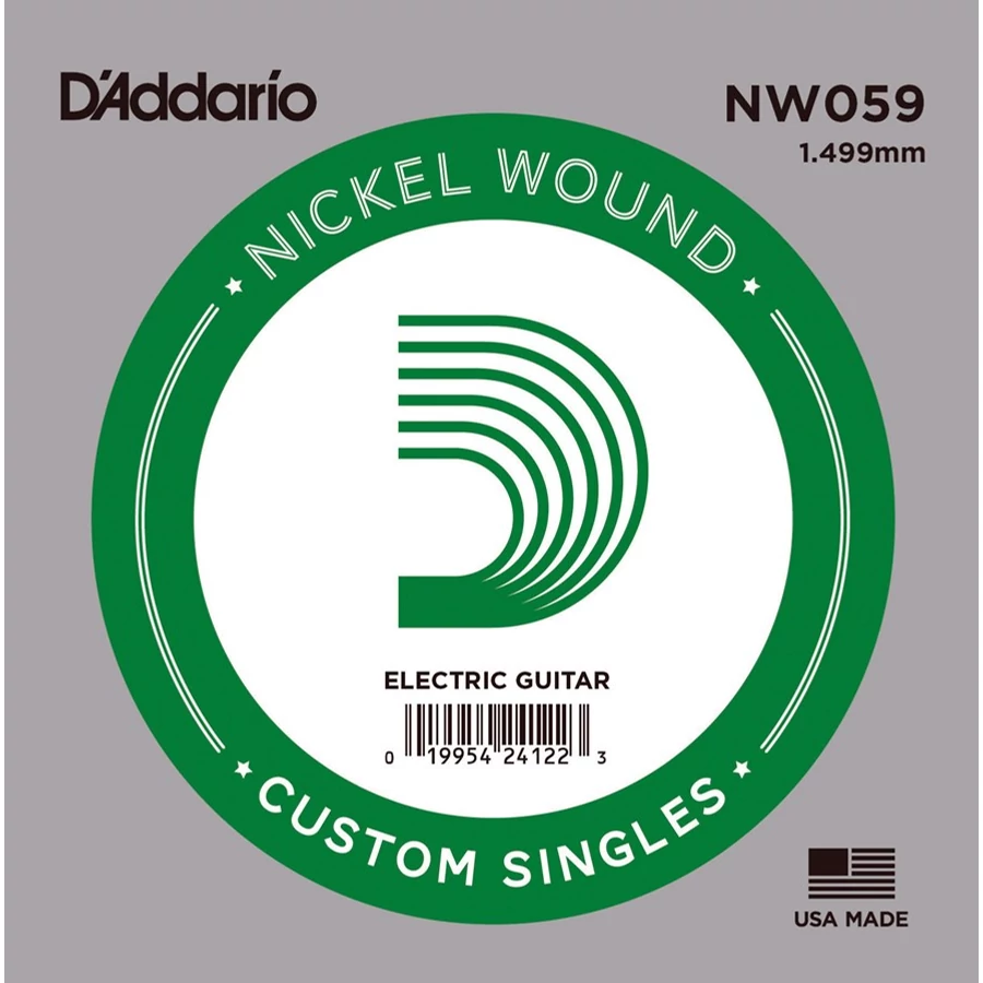 Elektromosgitár húr darab, D'addario NW059