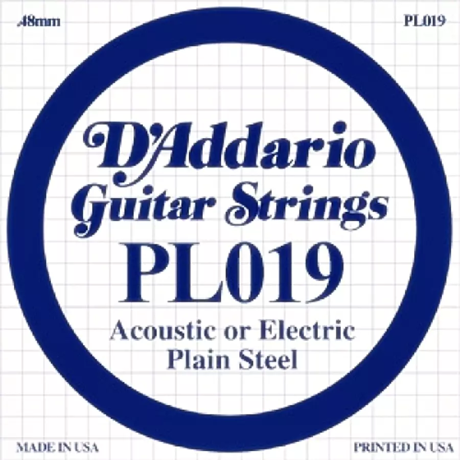 Elektromos gitárhúr D'Addario PL019