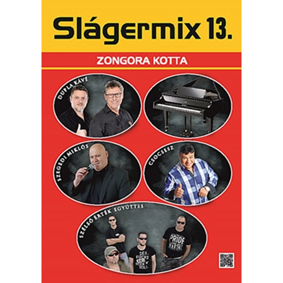 Slágermix 13. Zongorára