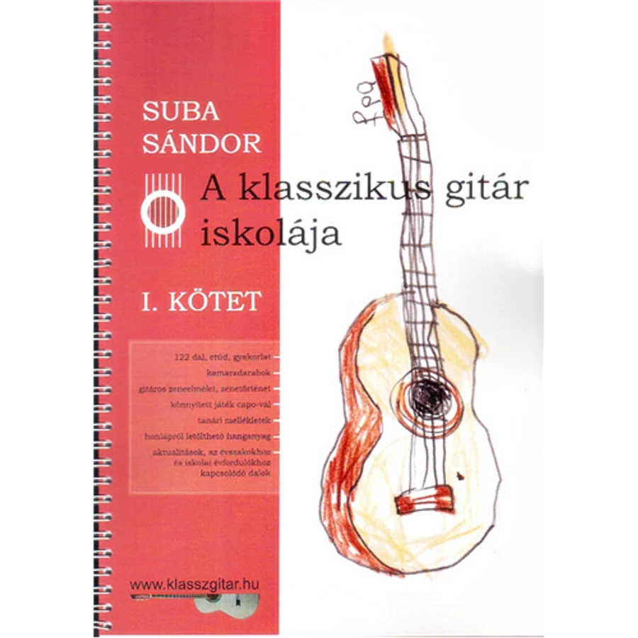 A KLASSZIKUS GITÁR ISKOLÁJA I.KÖTET