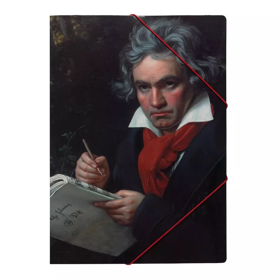 Mappa gumis, Beethoven portréval A/4