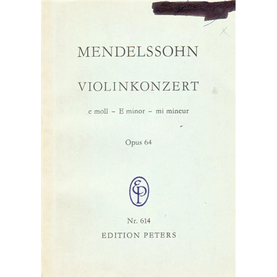 VIOLINKONZERT E-MOLL OP.64. /A/