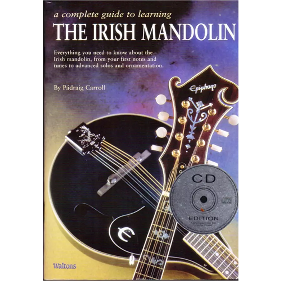 IRISH MANDOLIN TUTOR,THE +CD BY PÁDRAIG CARROLL